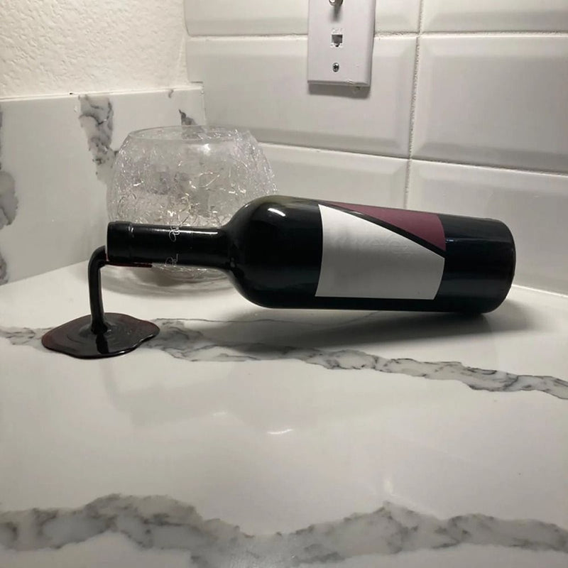 Gabinete de Exhibición de Vinos de Plástico Apilable con Soporte para Botellas