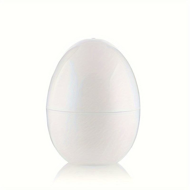 Ovocador de Microondas para 4 Huevos - Herramienta Compacta y Portátil, Ideal para Huevos Duros y Blandos, Apto para Lavavajillas, Diseño Ahorrador de Tiempo con Forma de Huevo