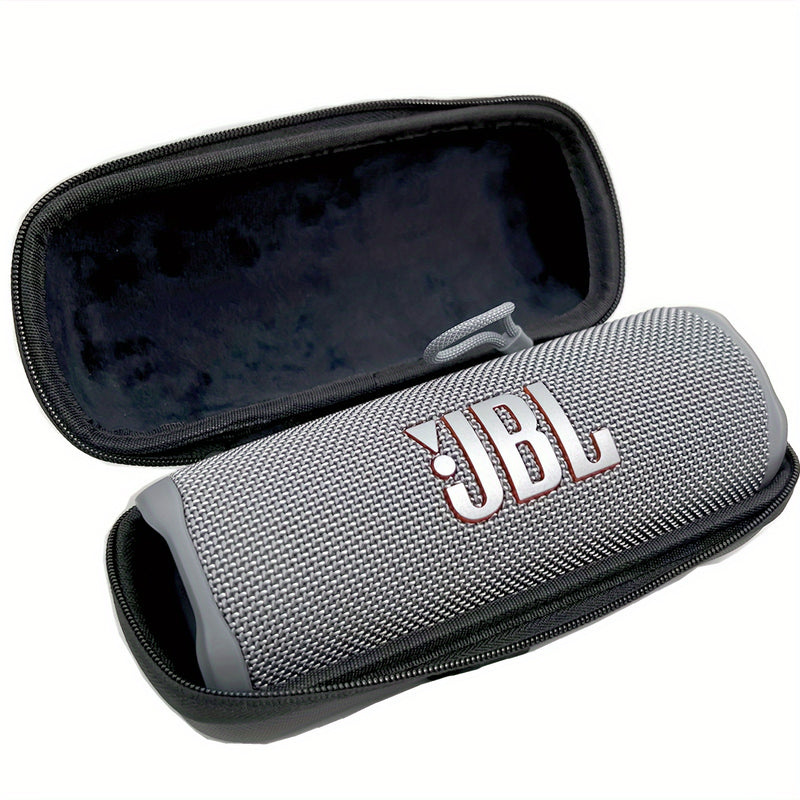 Estuche de altavoz EVA para Flip 3/4/5/6, bolsa de transporte protectora resistente a los golpes, almacenamiento portátil al aire libre con asa, negro, Flip 3.0, material EVA, almacenamiento portátil al aire libre con asa, estuche de altavoz.