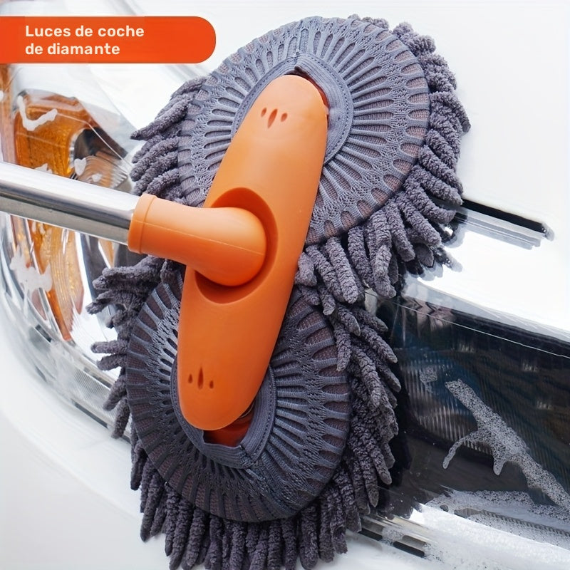 Kit de Limpieza Definitivo para Coches: Cepillo de Microfibra, Mopa, Guante, Esponja y Más - ¡Obtén un Brillo Impecable Cada Vez!