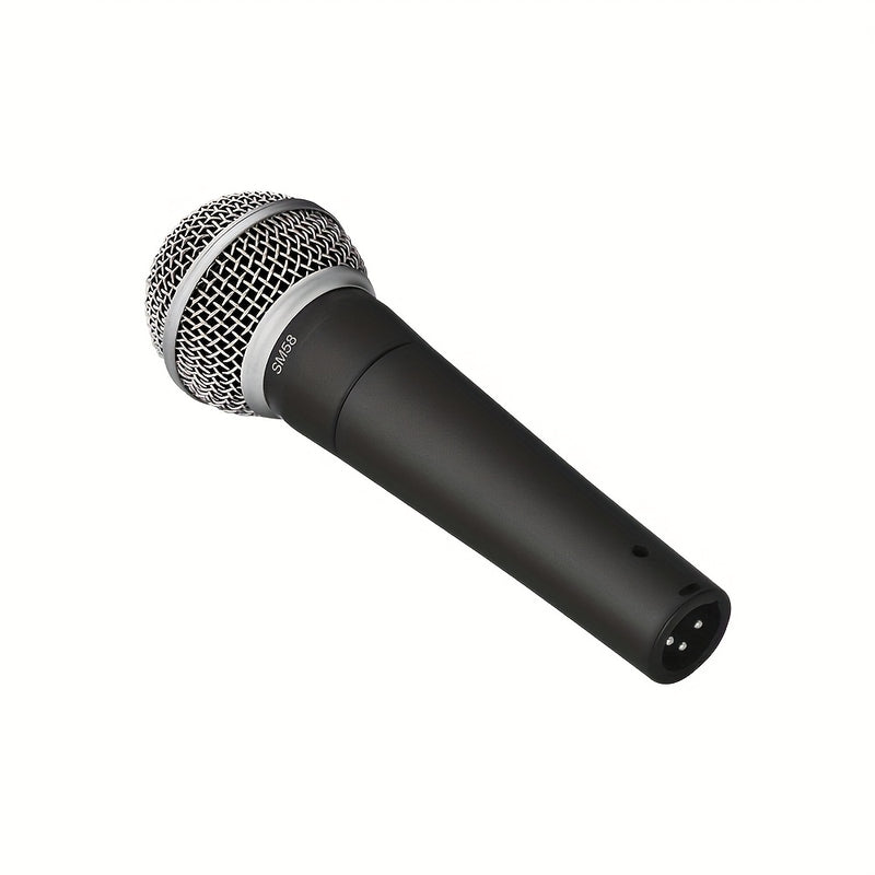 El micrófono dinámico SM58 es ideal para diversas ocasiones como presentaciones en vivo, fiestas, intercambios de conferencias, actividades escolares y servicios religiosos, capturando claramente las voces humanas
