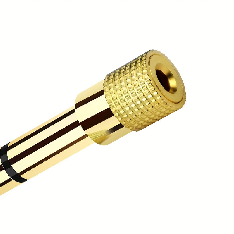 Adaptador de audio estéreo de 3.5 mm a 6.5 mm, hembra a macho, convertidor AUX, Eid Al-Adha Mubarak