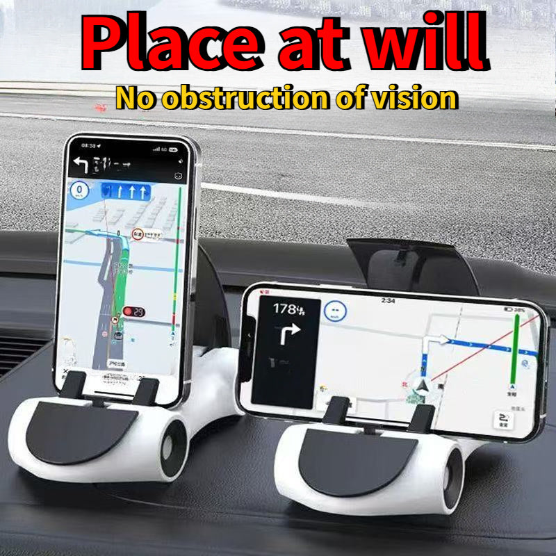 Soporte para teléfono móvil de modelo de coche deportivo giratorio, a prueba de agua y sol, compatible con todos los teléfonos inteligentes.
