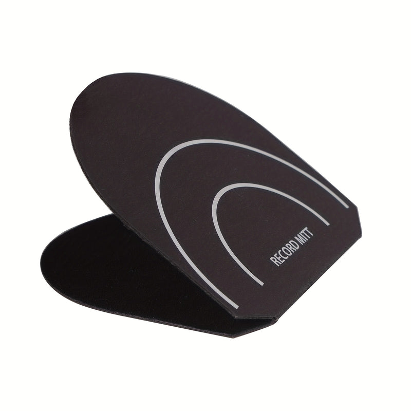 Guante Antiestático para Vinilos - Mango de Fieltro y Cartón Tamaño Palma para DJ, Karaoke y Reproducción - Agarre Protector Resistente a Huellas y Sudor para Prolongar la Vida Útil del Disco, Accesorio de DJ, Diseño Ergonómico con Almohadilla Suave
