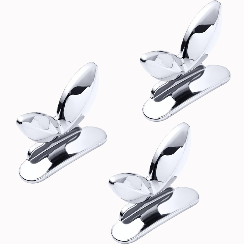 3 Elevadores de Asiento de Inodoro, Asas Adhesivas para Levantar la Tapadera, Fáciles de Instalar, Accesorios para Baño en Casa, Diseño Ahorrador de Espacio.