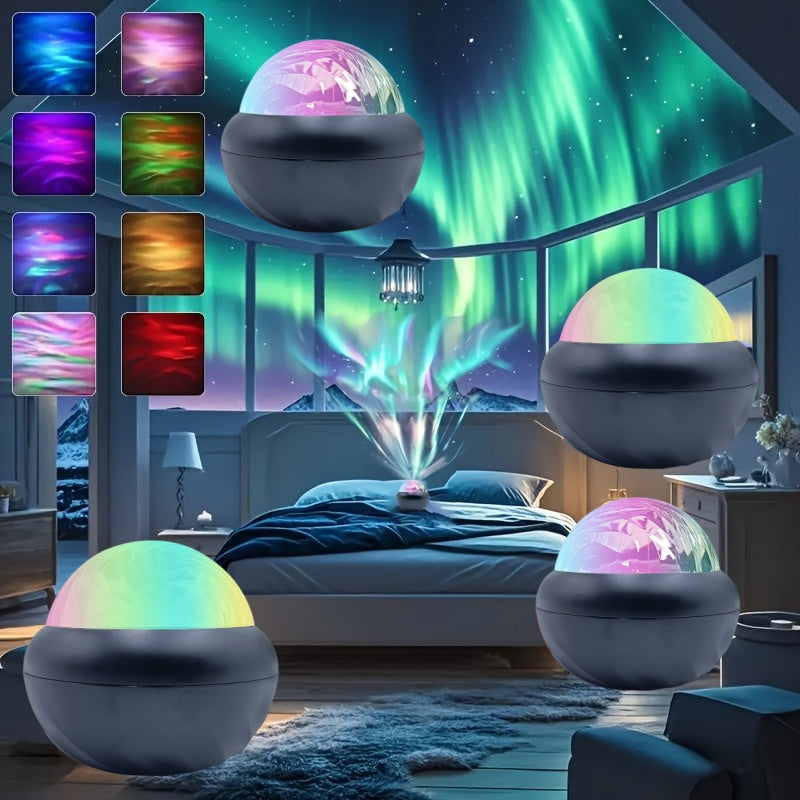 Luz de bola mágica de estado de ánimo - Atenuación inteligente, batería de litio recargable, sin fragancia, ideal para estudios de uñas, mejora la precisión y el efecto, iluminación de belleza | Estética moderna | Recargable por USB