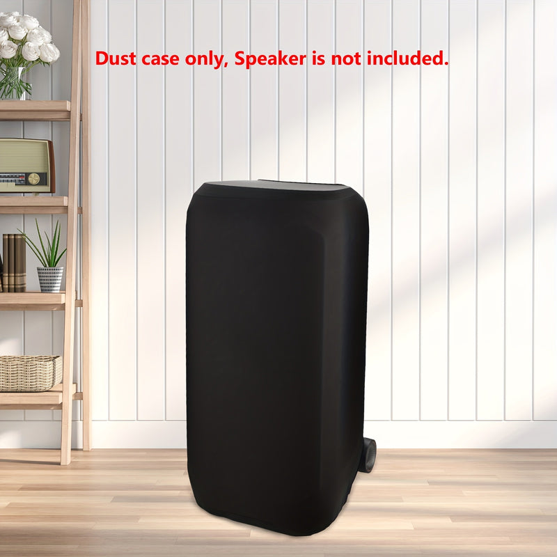 1pc Funda Protectora Lyra Negra para JBL Partybox 310/320 Altavoz Exterior - Funda Protectora de Spandex Elástica con Banda Elástica, Manga Deslizante Portátil, Compatible con Partybox 310/320 (Altavoz No Incluido)