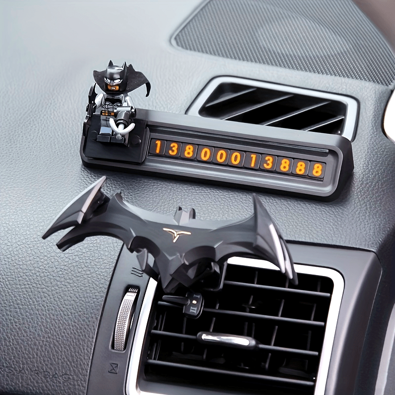 Soporte Universal para Teléfono Móvil de Coche con Diseño de Murciélago y Gravedad Mecánica para Salida de Aire