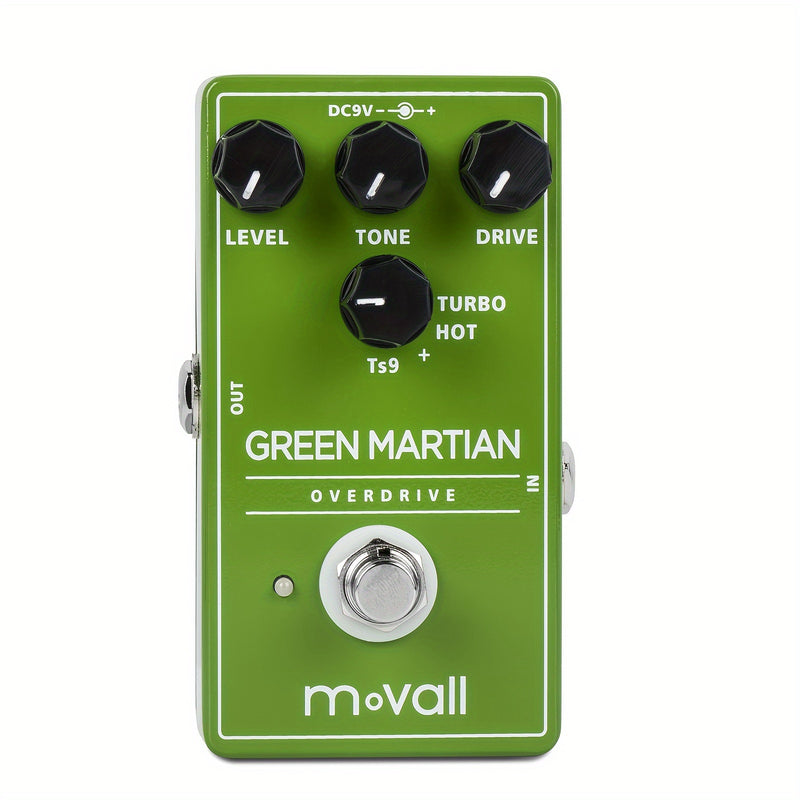 Pedal De Efectos De Guitarra Movall MP105 Green Martian Overdrive