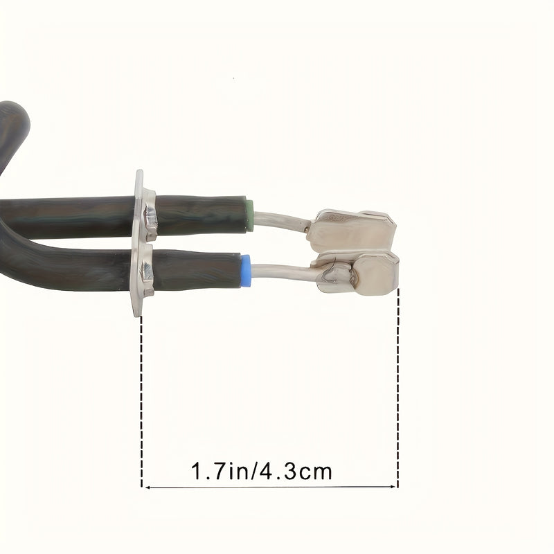 Elemento de calefacción de repuesto para estufa de cocina, bobina de calefacción metálica para quemador de bobina única de encimera