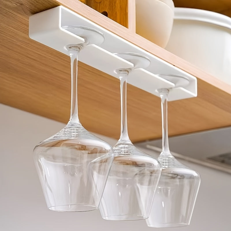 1/2 piezas, soporte de vino colgante, diseño invertido con drenaje de agua, diseño antideslizante y anticaídas, diseño atractivo, almacenamiento