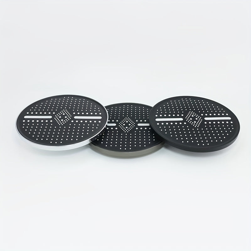 Cabezal de ducha de alta presión con 3 modos de spray - Instalación fácil, diseño de plástico redondo para una experiencia de baño mejorada - Accesorio de baño moderno, Cabezal de ducha de alta presión, Accesorios de ducha