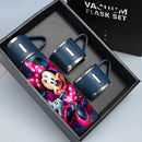 Taza Térmica de Acero Inoxidable con Aislamiento al Vacío y Vaso para Bebidas Calientes y Frías de 17oz de Disney Minnie Mouse, Botella para Agua Suministros Escolares Regreso a Clases LHB03191