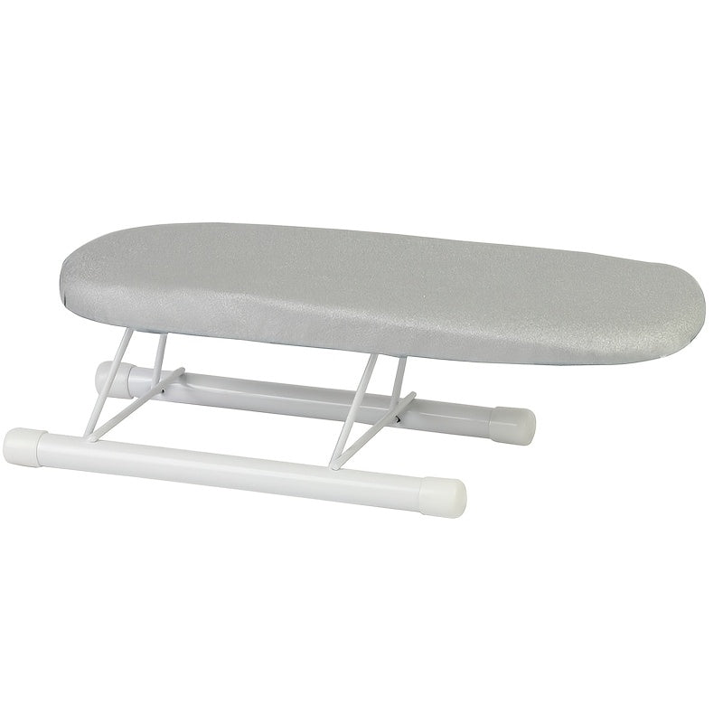 Tablero de planchar compacto con patrones variados, pies antideslizantes plegables, base resistente al calor, diseño ahorrador de espacio, ideal para costura y manualidades, tablero portátil pequeño