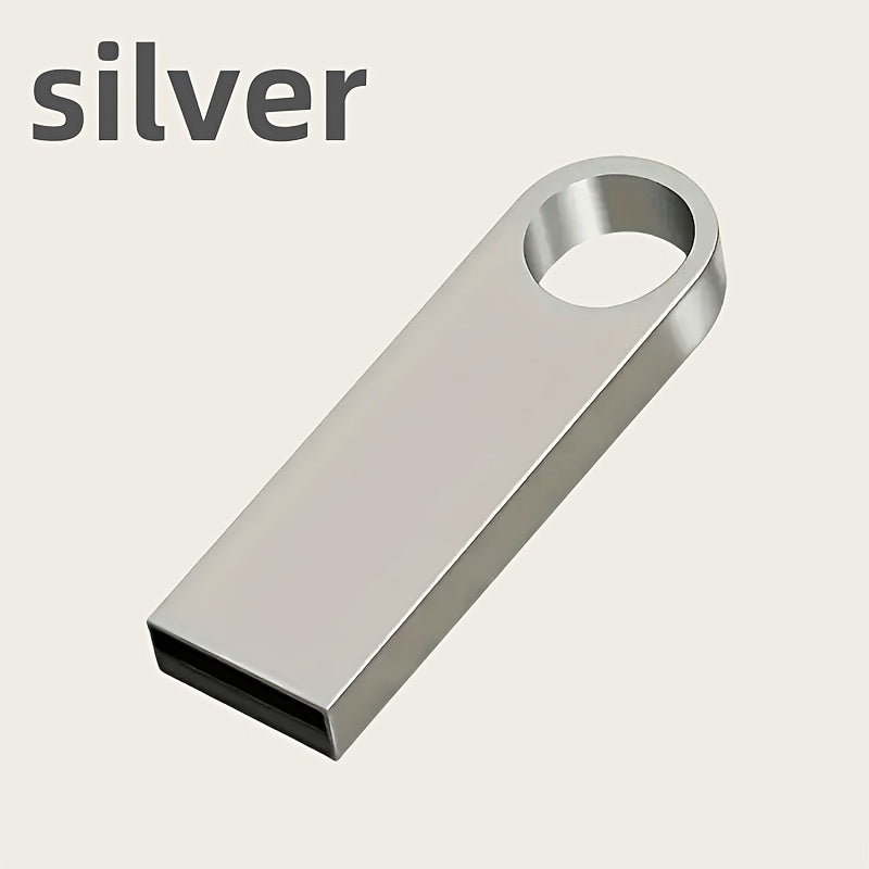 Memoria USB, Opciones de Capacidad 512MB/8GB/16GB/32GB/64GB/100GB, Ideal para Teléfonos Móviles, Portátiles y Almacenamiento Externo de Datos, Fotos y Música, Diseño Elegante con Llavero, Conectividad Versátil