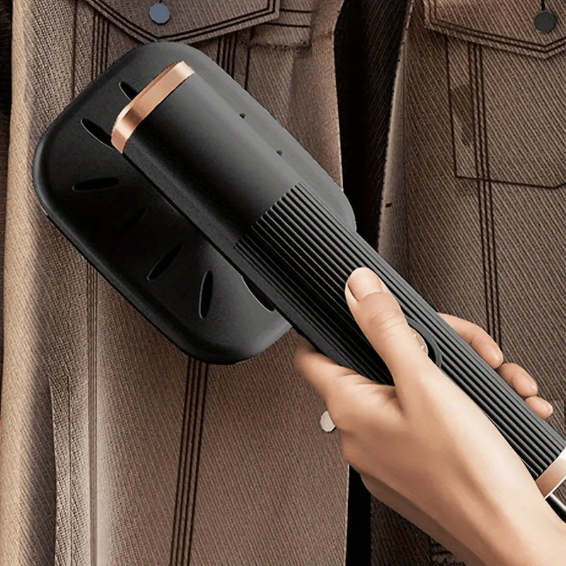 1 pieza de hierro portátil de mano - Hierro mini con alimentación USB para precalentamiento rápido, diseño compacto para viajes, ideal para el hogar, la oficina, la escuela y los viajes de negocios, planchado de oficina, hierro moderno, plástico duradero