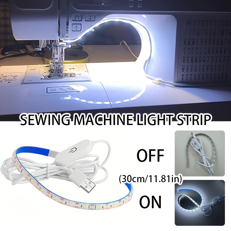 Máquina de coser Brother Lámpara de costura LED ligera y flexible, alimentada por USB DC5V, compatible con todas las máquinas de coser, material de plástico, incluye fuente de luz, no requiere batería, perfecta para regalos de Navidad, decoración de ofic