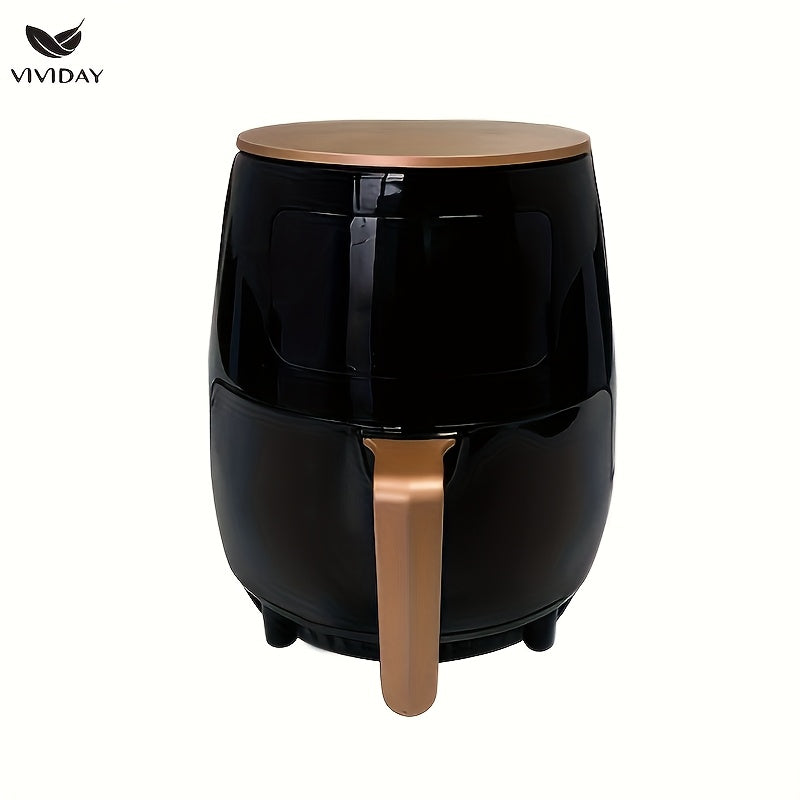 Fritadora de aire de 4,5 litros con pantalla táctil - Cocina sin calor, fritadora profunda, calefacción uniforme, perfecta para camarones, alas de pollo, pizza y más - Electrodoméstico de cocina, electrodoméstico de cocina|Gadgets de cocina modernos|Pant