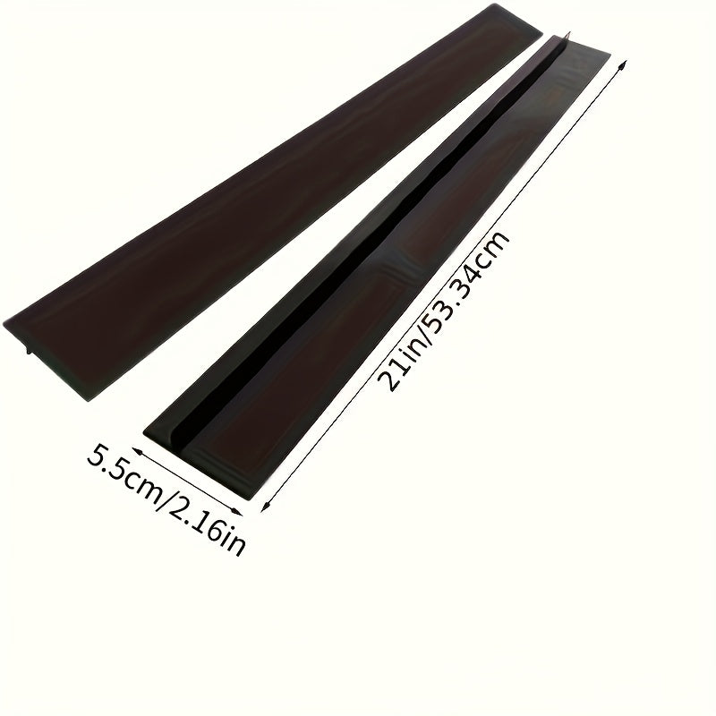 2-Unidades de Cubiertas de Espacio de Estufa de Silicona, 21-Pulgadas - Sellador de Estufa Impermeable para Mostrador y Estufa, No en Contacto con Alimentos, Sin Carga, Material Duradero