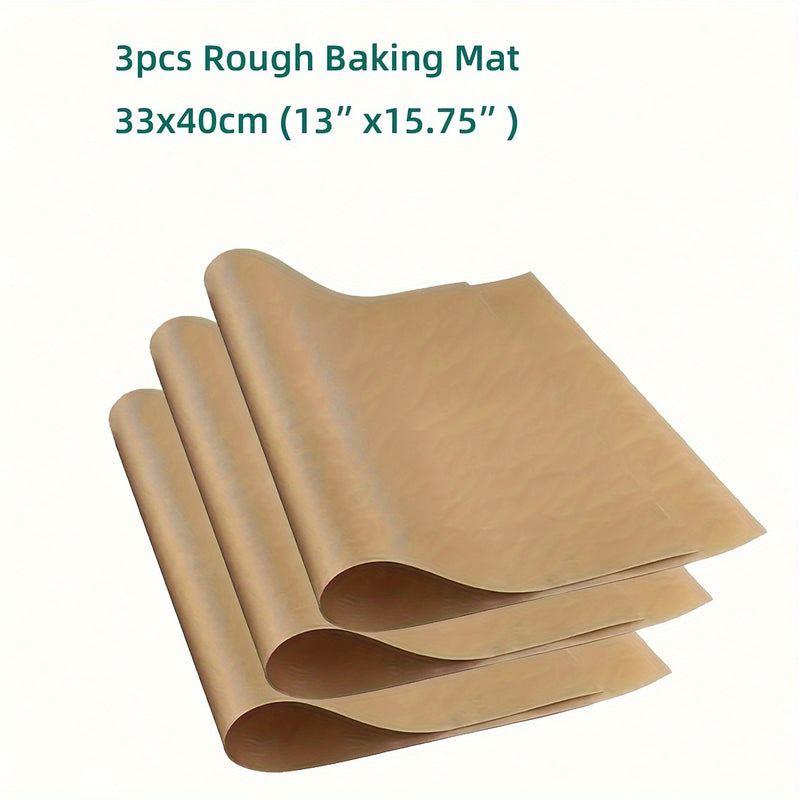 1/3pcs Hoja Grande de PTFE Resistente al Calor de 13"x15.75" 33x40cm, Antiadherente Reutilizable para Hornear, Alfombrilla de Cocina para Limpieza Fácil, Papel de Transferencia Lavable para Prensa Térmica para Artes y Manualidades, Alfombrilla de Teflón