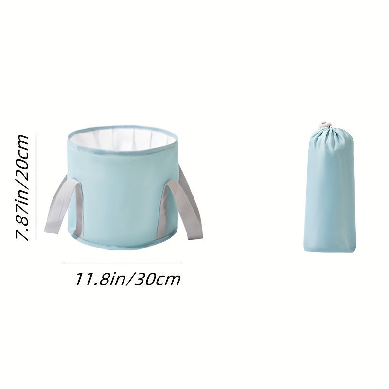 Baño de pies plegable y portátil con asas - Diseño aislado de 5 capas, ideal para viajes, pesca, camping y spa en casa - Sin fragancia, no necesita energía, baño de pies plegable | Baño de pies aislado