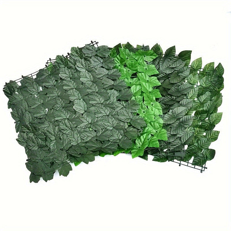 1 Rollo de Hiedra Artificial para Pantalla de Privacidad - Panel de Pared de Vegetación Falsa para Jardín Exterior, Decoración del Hogar y Habitaciones | Perfecto para Navidad y Espacios Estéticos