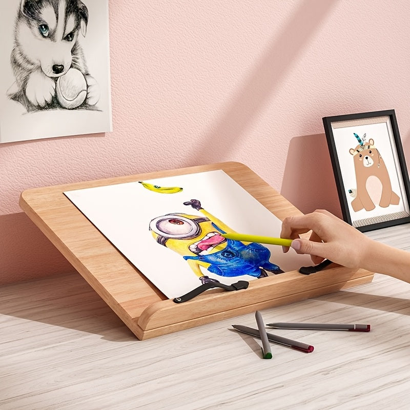 Soporte de lectura de escritorio creativo para computadora Ipad, rotación multiángulo adecuada para una variedad de escenas Muebles creativos