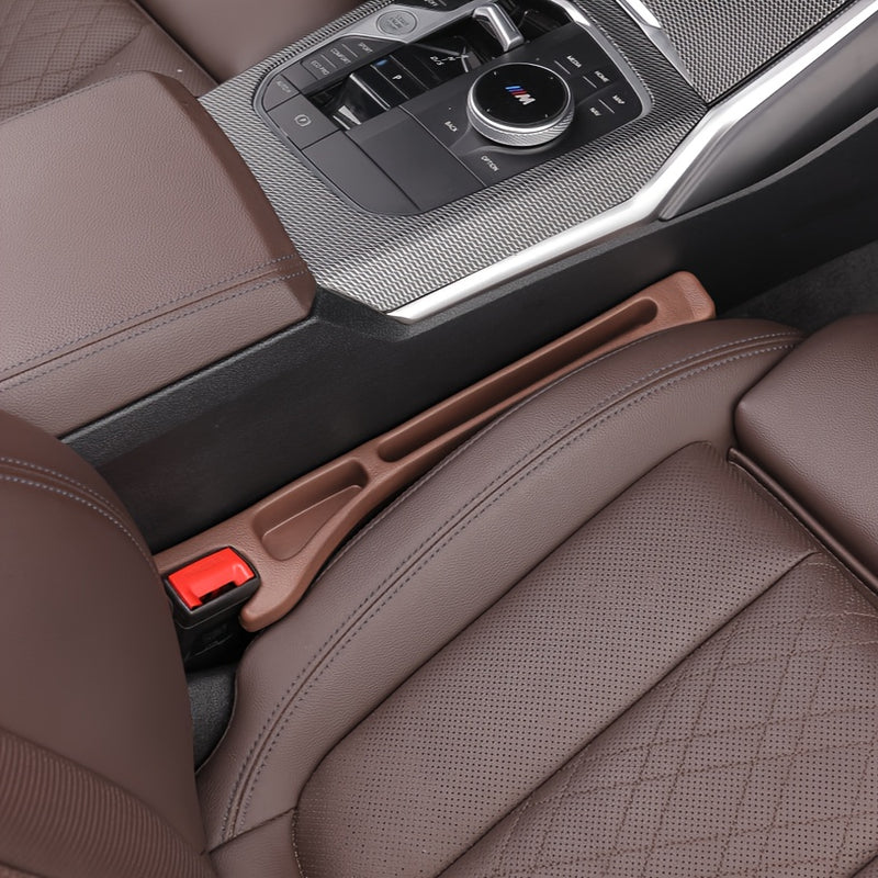 Conjunto de 2 tapones universales para almacenamiento en el asiento del coche, anticaída, organizador de huecos, caja multifuncional para clasificación y almacenaje de desechos, mantén el coche limpio y ordenado