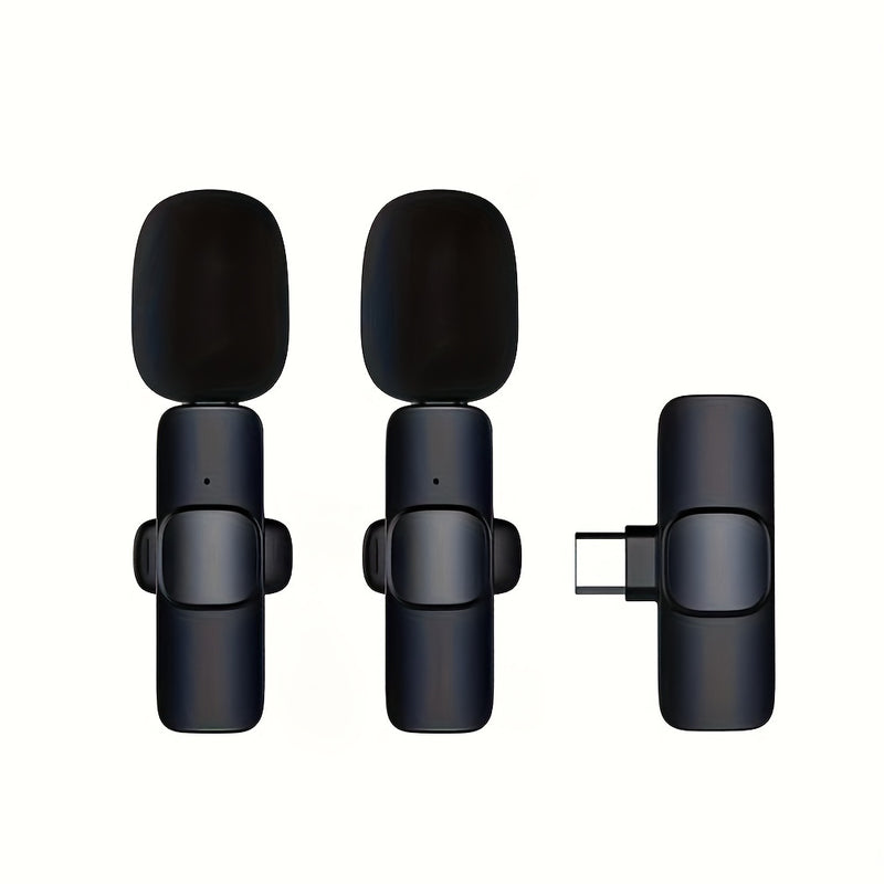 Micrófono de solapa plug-and-play, sonido ultra claro de 360°, ligero y portátil, con cancelación de ruido para transmisiones en vivo, entrevistas, reuniones por video, grabación de video y llamadas por video