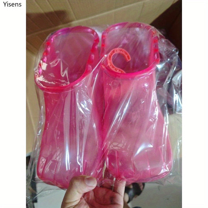 Baño de pies portátil, zapatillas de plástico para hombres y mujeres, adecuadas para uso en casa en el baño, lavabo de pies ahorrador de agua.