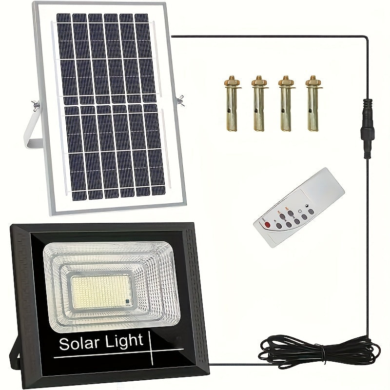 Foco solar LED para exteriores, luz decorativa inteligente para jardín y entrada con cable de 10m, ideal para decoración navideña, cobertizo, jardín, garaje y patio