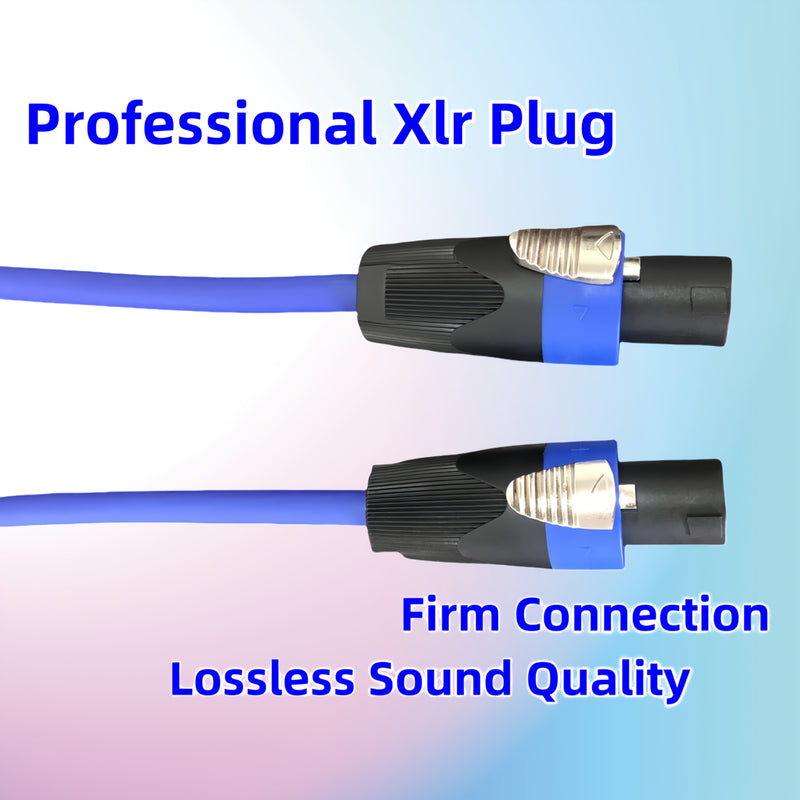 Accesorios de Audio DIY 2*1.5 Metro Cuadrado Cable de Conexión de Cobre Libre de Oxígeno, Conexión Profesional de Equipo de Conexión de Cabeza de Cuatro Núcleos Ohm en Gabinete