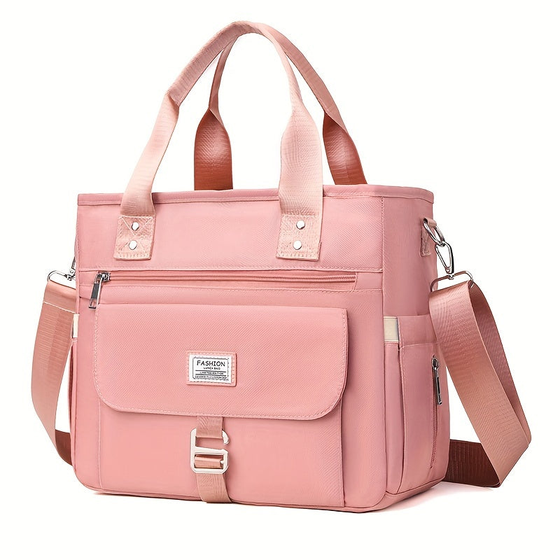 New Fashionable Large Capacity Single Shoulder Bag Multi-Functional Convenient Storage for Outings, Vacations and Travel Essential Non-Food Contact Organizer, Back to School Lunch Bag