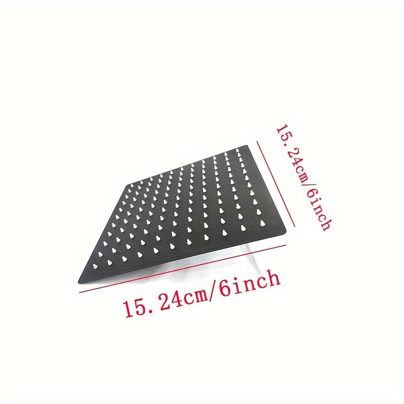 Cabezal de ducha metálico de 10 pulgadas con jets corporales, sistema de ducha de lluvia rectangular montado en la pared, estilo de hotel empotrado en el techo para spa de baño