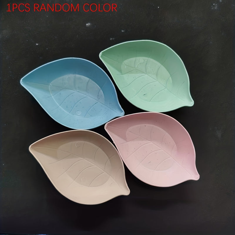 1 Ud./4 Uds. Juego De Platos Para Salsa En Forma De Hojas Para Sushi, Cuenco Para Mojar Mostaza, Plato De Soja, Suministros De Cocina