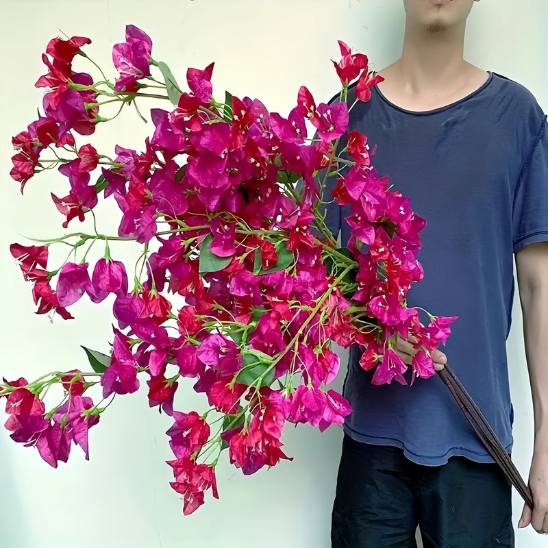 Un juego de 4 enredaderas artificiales de glicina con alta resistencia al óxido, plástico, para decoración del hogar, bodas y jardines - incluye sin contenedor - ideal para Navidad, Halloween, Pascua, Acción de Gracias y San Valentín