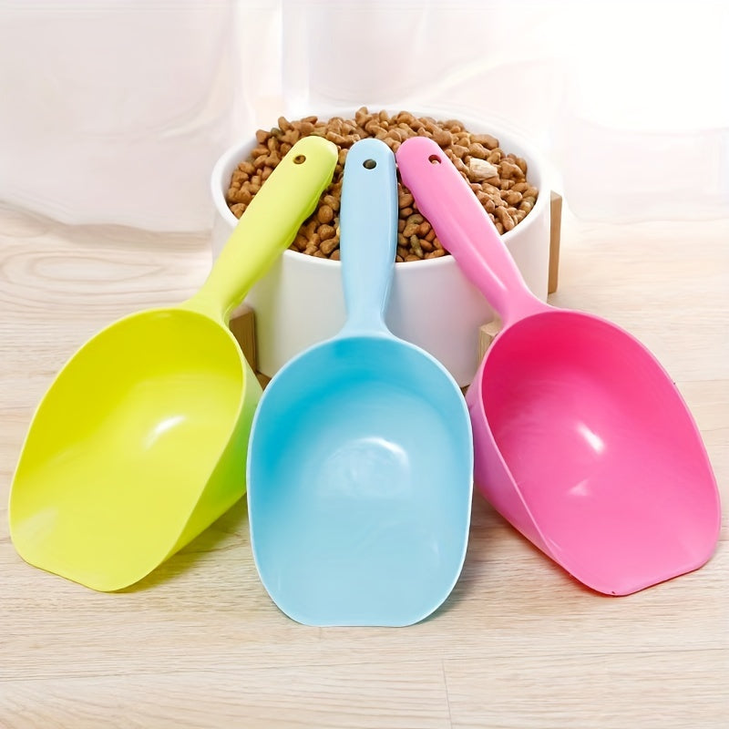 Pack de 3 Palas de Plástico PP Resistentes - Amarillo Brillante, Rosa y Azul - Duraderas, Ligeras y Fáciles de Usar para la Playa, Jardín, Exteriores, Limpieza de Mascotas y Juego - Herramientas Manuales Multifuncionales para Jardinería, Pala de Jardín,