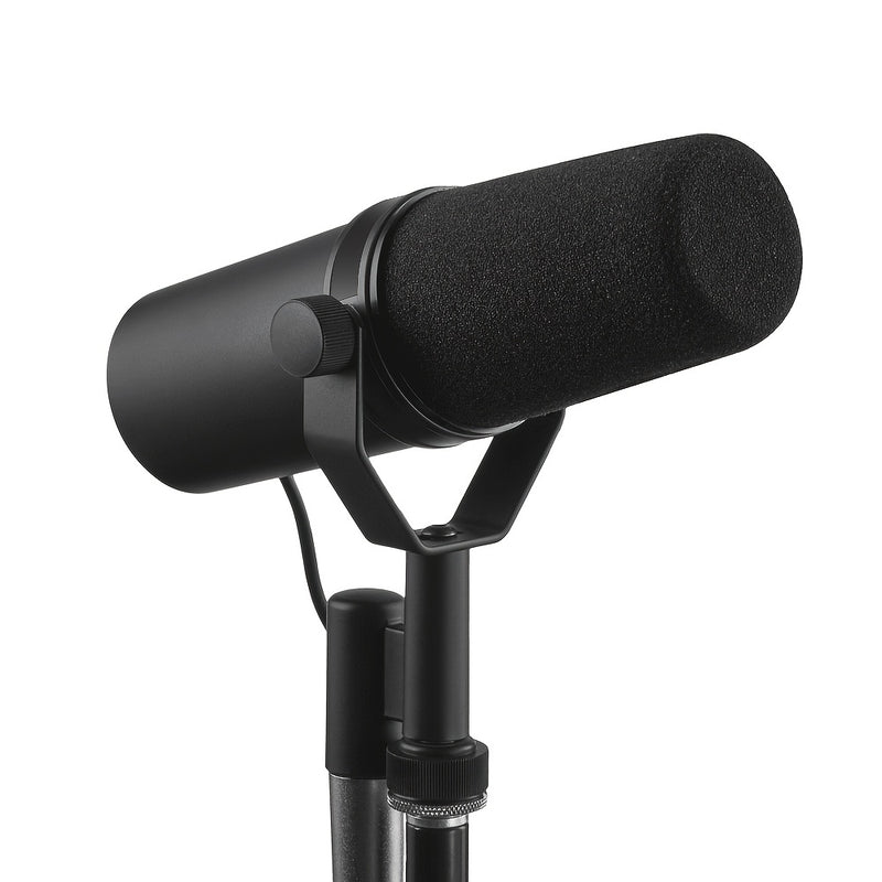 Microfono Dinámico Profesional SM7B - Micrófono de Estudio con Conector XLR, Diseño Resistente y Antigolpes, Incluye Paravientos Desmontable - Para Podcasting, Streaming, Locución - Voces Cálidas, Amplia Respuesta de Frecuencia - Compatible con Estudios