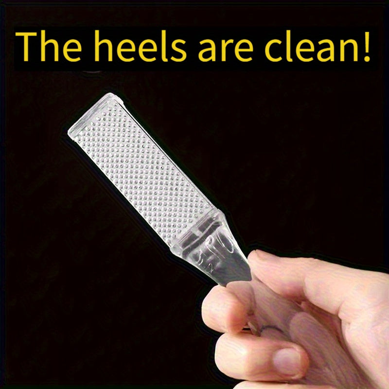 2 piezas de almohadilla desolladora de pies, masajeador de pies exfoliante para piezas viejas claras beige, herramienta de cuidado de pies seco y húmedo para uso en casa - Regalo perfecto para mayores