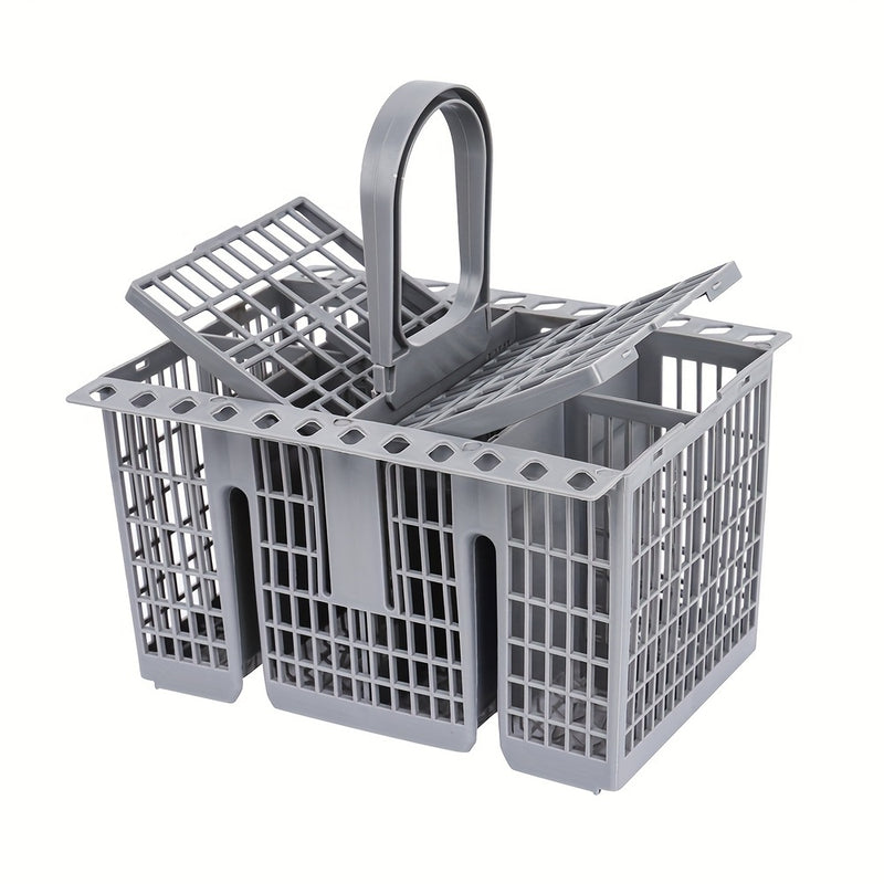 Adaptador Versátil para Cesta de Cubiertos de Lavavajillas - Compatible con Hotpoint, Bauknecht y Más - Accesorio de Almacenamiento de Cuchillos y Tenedores de Plástico Duradero, Multifuncional, C00257140