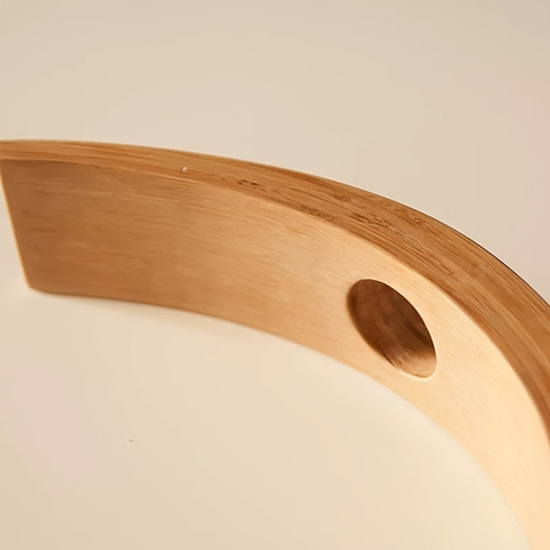Soporte de vino de bambú moderno - Soporte vertical para botellas que ahorra espacio para decoración del hogar, soporte de exhibición elegante y duradero para cocina, comedor o bar, organizador de cocina, diseño minimalista, acabado natural.