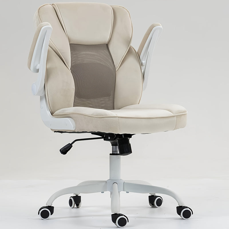 Silla de Estudio Cómoda Silla de Oficina Silla de Maquillaje Silla de Tarea Ergonómica Silla de Sofá para el Hogar Silla Grande y Cómoda para Sentarse Largo Tiempo