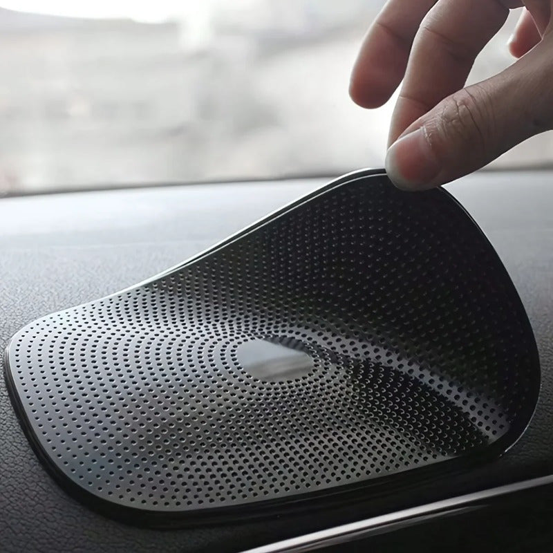 Alfombrilla Antideslizante Mágica para Coche, 1 pieza - Tapete de Salpicadero Pegajoso y Acolchado para Celular, Soporte de Silicona