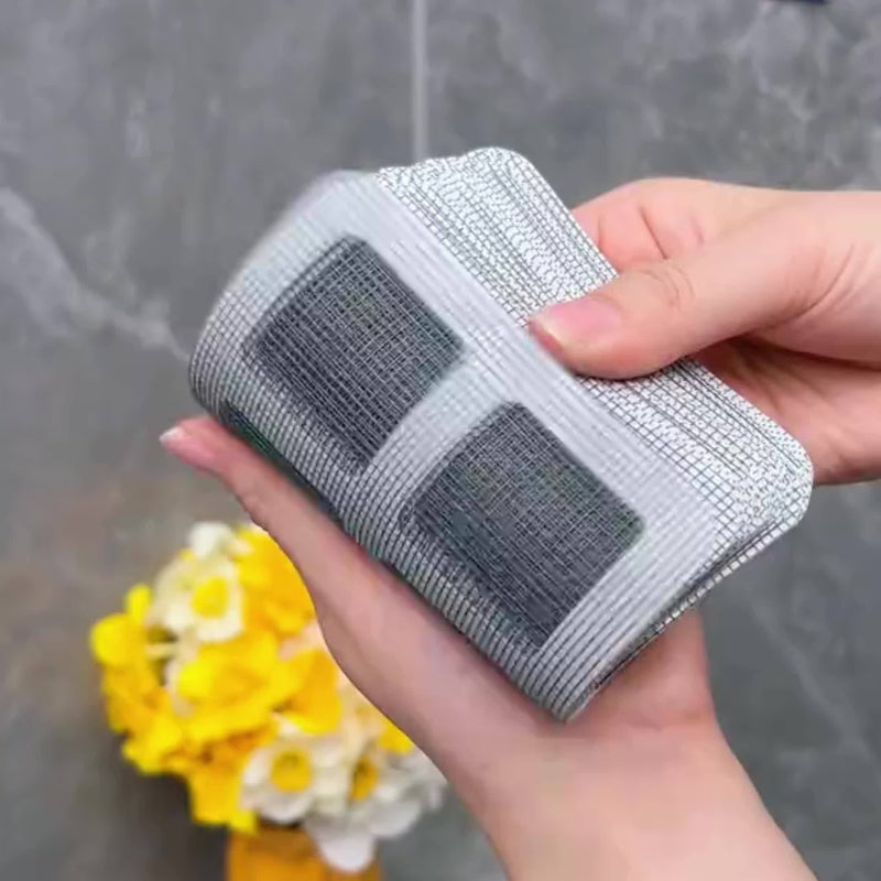 10pcs Pegatinas Autoadhesivas para Recoger Cabello para Ducha, Fregadero de Cocina y Desagües de Baño - Anti-Obstrucción, Cubiertas de Desagüe de Suelo a Prueba de Insectos, Plástico, No Necesita Electricidad, Accesorios de Ducha
