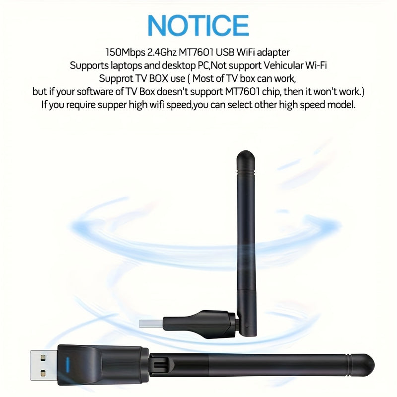 Momotor Amplificador de Señal WiFi - Modelo 2025, Alimentado por USB, Mejora tu WIFI para Hogar, Oficina y Cafeterías, Banda de 2.4GHz