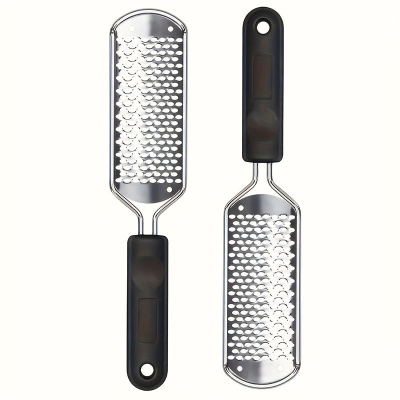 Lima de acero inoxidable para eliminar piel muerta, no requiere electricidad, libre de formaldehído, sin batería, no incluye adaptador de alimentación