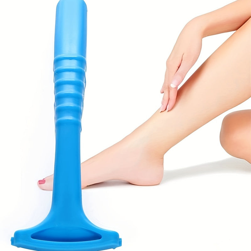 Removedor de Callos Ergonómico Azul para Pies Suaves y Saludables - Raspador de Pies Portátil, Sin Aroma, Ideal para el Hogar y Viajes
