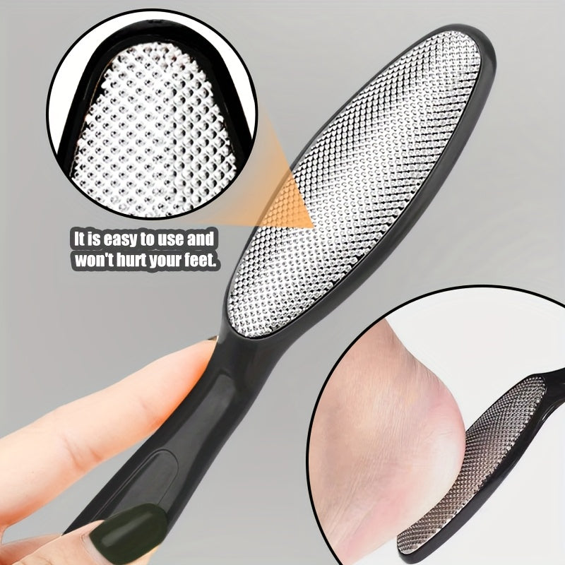 Juego de Cuidado del Pie de 8 piezas, Perfecto para Eliminar Piel Muerta y Herramienta Profesional de Pedicura, Dispositivo de Exfoliación Manual - Herramientas Seguras y Eficientes para el Cuidado del Pie Ideales para Uso en Casa