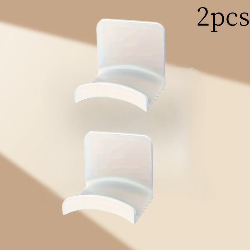 Soporte para audífonos de pared fácil de instalar sin taladro - Gancho de almacenamiento de plástico impermeable para auriculares, ideal para organizar el dormitorio, baño, oficina y residencia estudiantil, ganchos utilitarios