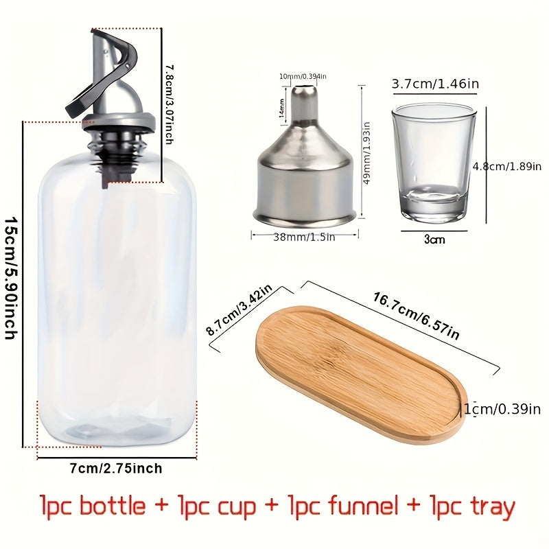 1 juego de Dispensador Automático para Enjuague Bucal, Botella Transparente con Vertedor para Pasta Dental y Ambientador de Aliento Recargable